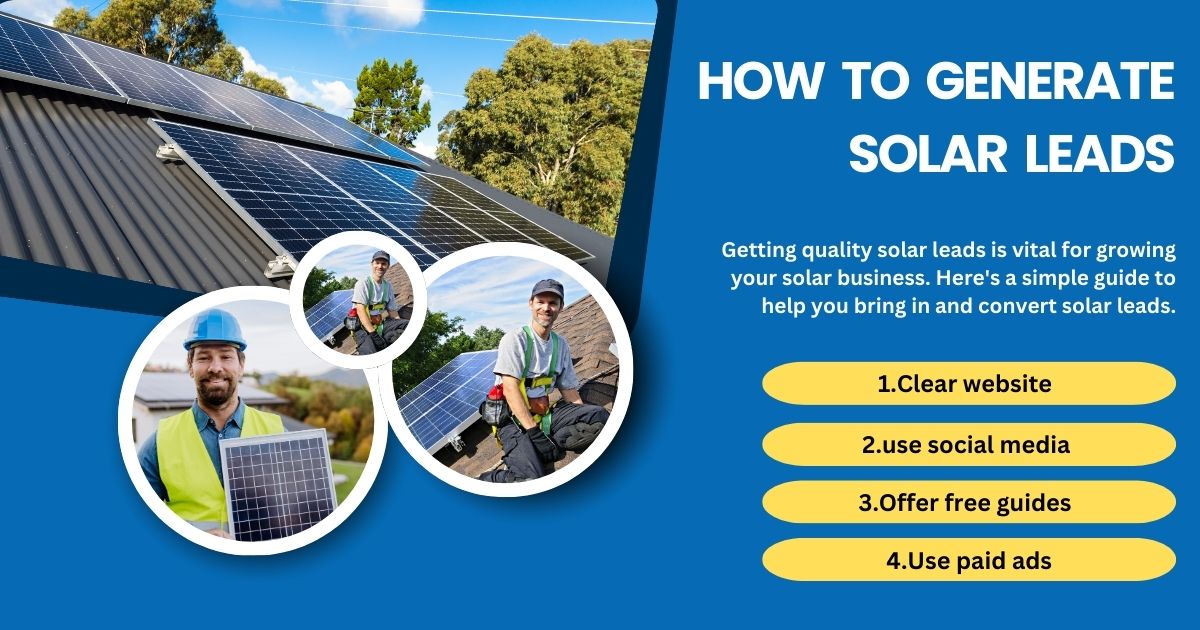 How to Generate Solar Leads