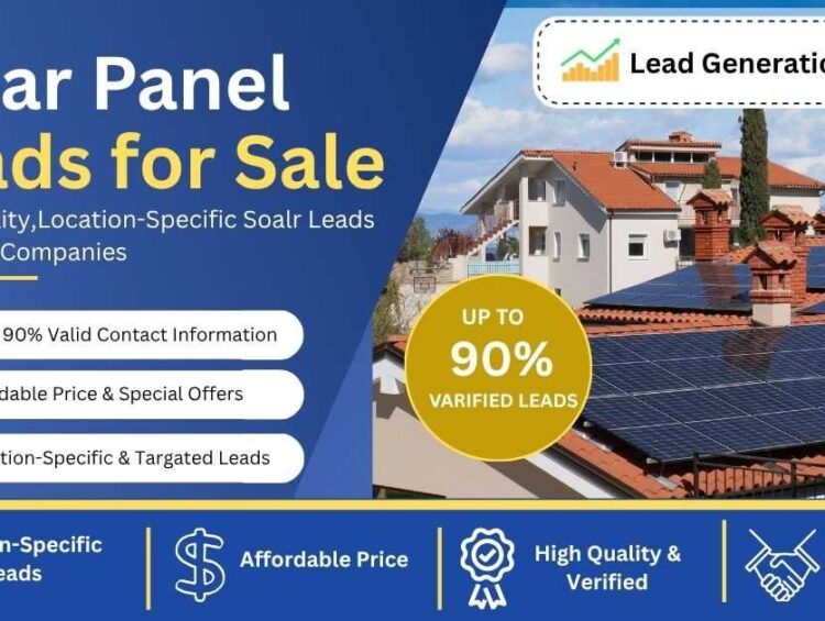 Prospectlist.store Solar Panel Leads for Sale: Affordable, Location-Specific Solar Leads